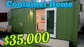 20ft Container Home | $35,000 | TINY HOUSE LIVING