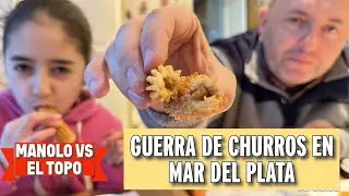 GUERRA DE CHURROS 😱 EN MAR DEL PLATA 🦭 ¿CUÁLES PREFERÍS?