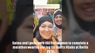 Jog On Sports Hijab makes its debut marathon at Berlin 2019