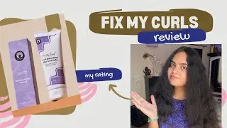 Fix My Curls Review || Curly Haircare Routine | Honest Review Nonsponsored  | fix my curls