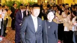苗僑偉、戚美珍、郭書瑤、周柏豪 - 紅地氈 @ 澳門街「亞太影展澳門之夜」