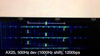 AX.25 500 Hz dev 1200bps