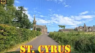 St. Cyrus - Drive Around - Aberdeenshire, Scotland