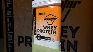Unboxing avvatar whey protein unflavoured #shortsyoutube #viral #shorts #wheyprotein