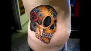 Crazy Ink Tattoo Neuwied Koblenz  Mexican Skull www.crazyink.de