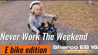 Sherco EB 16 E-bike ride and busted for flying drone in park