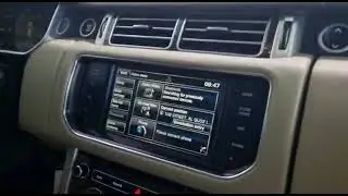 range Rover suspension change meter show the work sing  to rest
