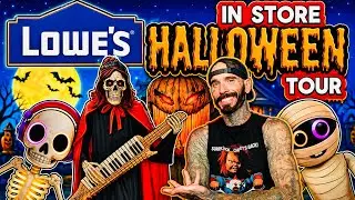 Lowe’s Massive Halloween 🎃 2026 In Store Walkthrough!