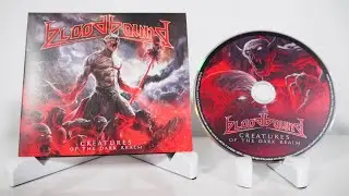 Bloodbound - Creatures Of The Dark Realm CD Unboxing
