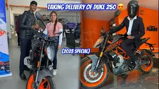 Taking Delivery Of KTM Duke 250 😍 Finally Dream Comes True🧡