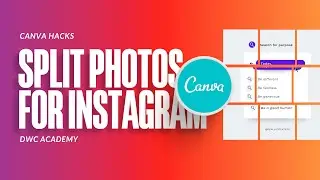 New Tutorial — How to Split Photos in Canva for Instagram