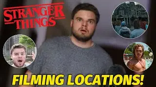 STRANGER THINGS FILMING LOCATIONS VLOG!