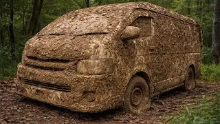Extremely Dirty Van Turned Brand New | Satisfying Car Wash Transformation