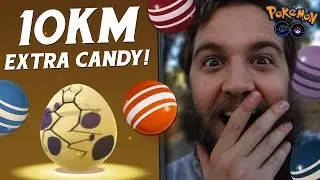 SO MUCH CANDY - HATCHING 9 RARE 10KM EGGS DURING EASTER EVENT! (POKEMON GO)