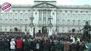 London Buckingham Palace Queen's guard parade