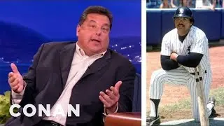 Steve Schirripa Spills The Beans On Reggie Jackson | CONAN on TBS