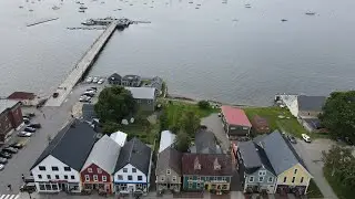 Canada - Drone Shots of Saint Andrews New Brunswick