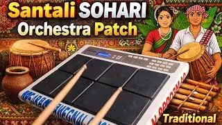 Santali Dong Orchestra Song Octapad Cover | Live Tribal Beat 🎶