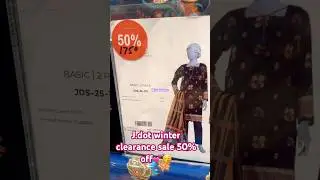 Jdot winter clearance sale 50% off 💕🥳#shorts #youtubeshorts #miraalvlogs #jdotsale