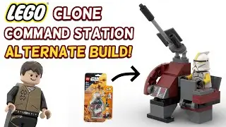 Lego Star Wars Clone Command Station ALTERNATE BUILD!