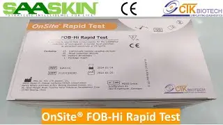 OnSite FOB-Hi Rapid Test Kit | UNBOXING | CTK Biotech
