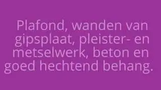 Extra reinigbare muurverf