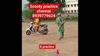 Two Wheeler training class, scooty practice chennai, scooty practice, #trending #shorts