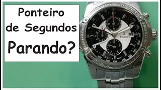 Ponteiro de Segundos Parando, Função ou Defeito? Cronógrafo Quartz - Ezequias Relojoeiro