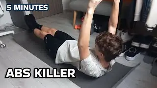 5-Minutes ABS KILLER | Workout