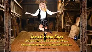 Joe's Cotton Eyes - High Beginner Line Dance