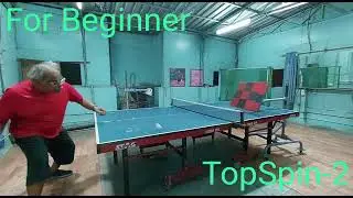 TopSpin on Push(BackSpin) With Return Board