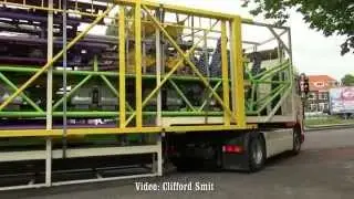 Kermis Haarlem Transport en afbouw zaanenlaan 2014