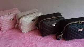 como fazer bolsa transversal metalassê com forro embutido (passo a passo) @SandrinhaAtelie