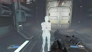🎮 NVIDIA GeForce RTX 3080 [Laptop, 130W] - DOOM gameplay benchmarks (1080p)