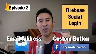 Swift 3: Firebase Social Login - Facebook Email and Custom Login Button (Ep 2)