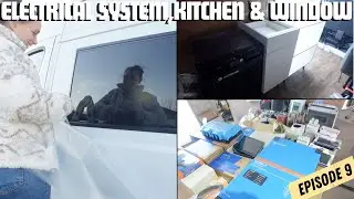 Sharing Our Electrical Set Up, Installing Sliding Door Window & Starting On The Kitchen