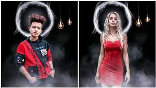Smoke Ring Light Effect || PicsArt Smoke Ring Light Photo Editing || PicsArt Tutorial || #picsart