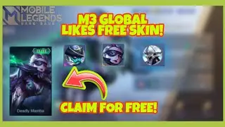 M3 GLOBAL LIKES EVENT! FREE NATALIA LIMITED TIME SKIN EVENT! MOBILE LEGENDS BANG BANG