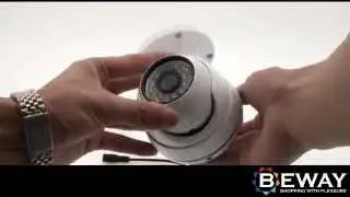 Мини охранотелна куполна камера PicoCCTV - 180 градусов ъгъл на виждане