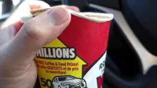 Beware of used Tim Horton's roll up the rim cups
