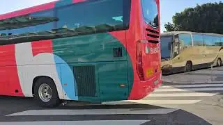Buses and Coaches arriving at Lisboa Oriente/Lisbon Interchange