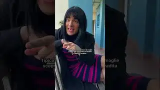 Tipica scena nei film dove la moglie scopre che suo marito l&rsquo;ha tradita e quindi si vendica #shorts