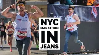 NYC MARATHON IN JEANS
