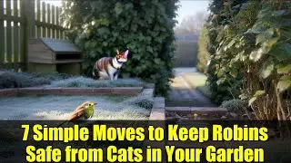 7 Simple Moves to Keep Robins Safe from Cats in Your Garden