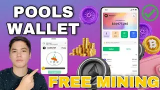 POOLS WALLET - GET SAFETY YOUR DECENTRALIZED ASSETS AND GET FREE MINING POOLS TOKEN!