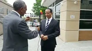 VOA Interviews Ethiopian Ambassador to US, H E  Ambassador Fitsum Arega Passport DC Part 1