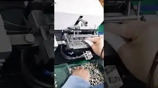 The optical module is being assembled. #shorts #youtubeshorts #factory #transceiver