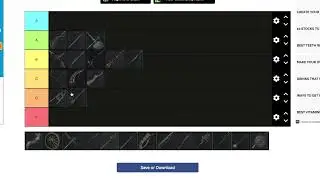 Les Webster Personal Trick Weapons Tier List