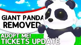 Adopt Me Is REMOVING THE GIANT PANDA! Tickets Update