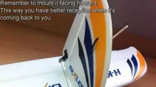 Bixler mods - Wing skids and new antenna